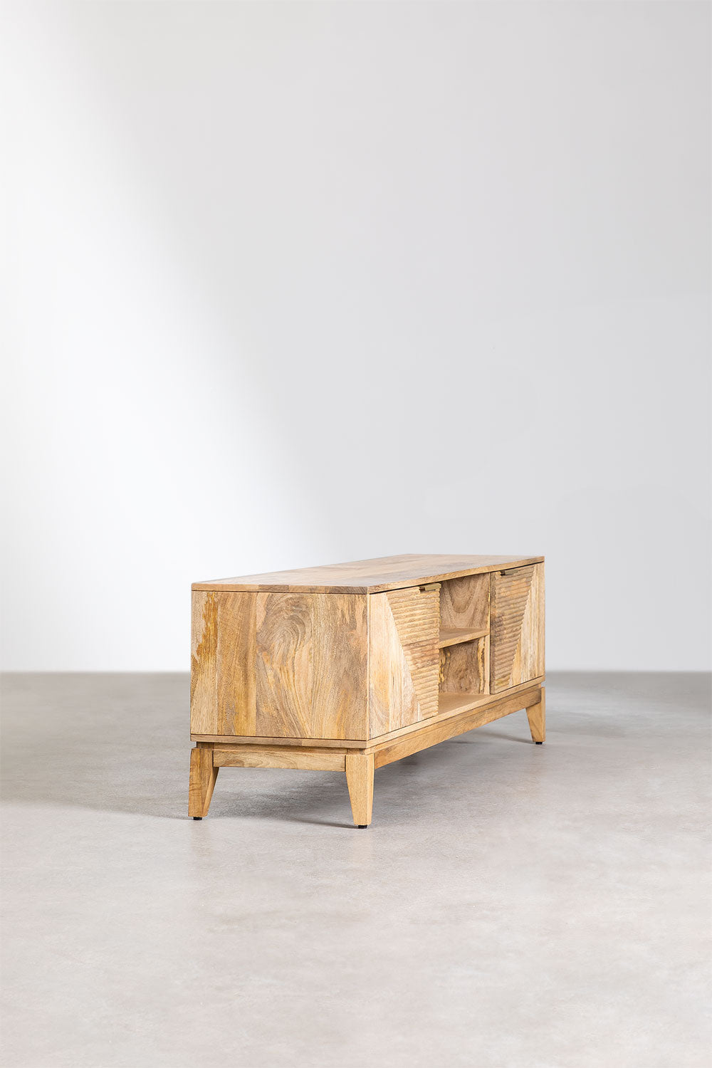 TV spintelė BORKU DANDIA, mango medis, 165x40