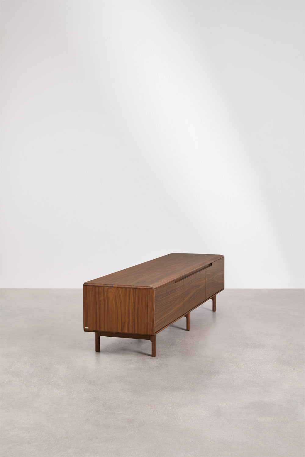 TV cabinet FENUORA, dark walnut