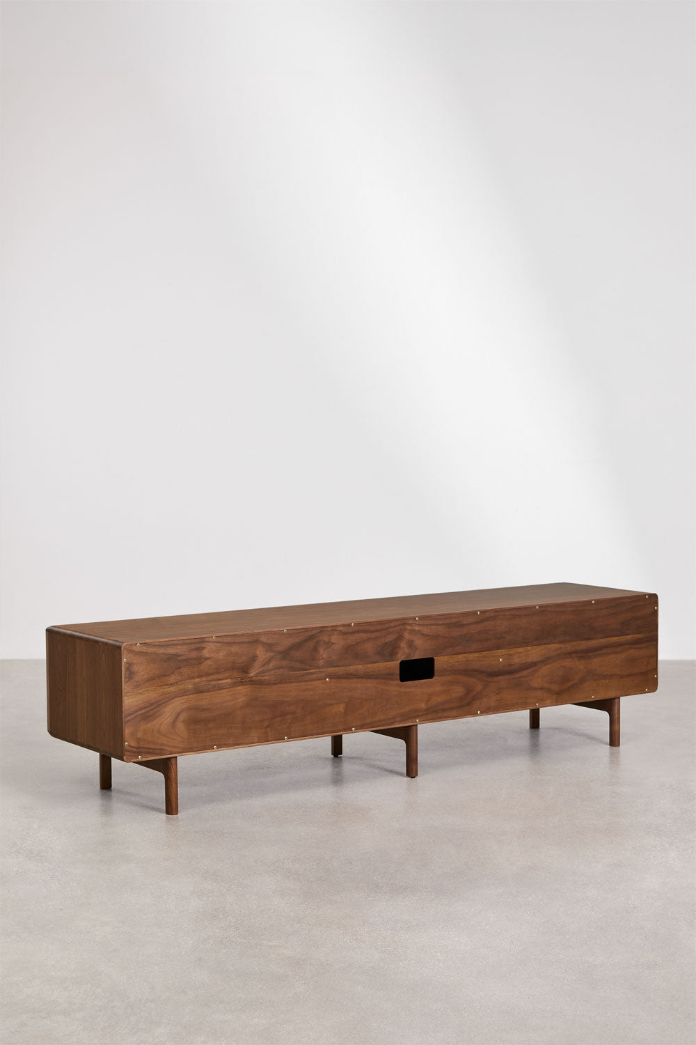 TV cabinet FENUORA, dark walnut