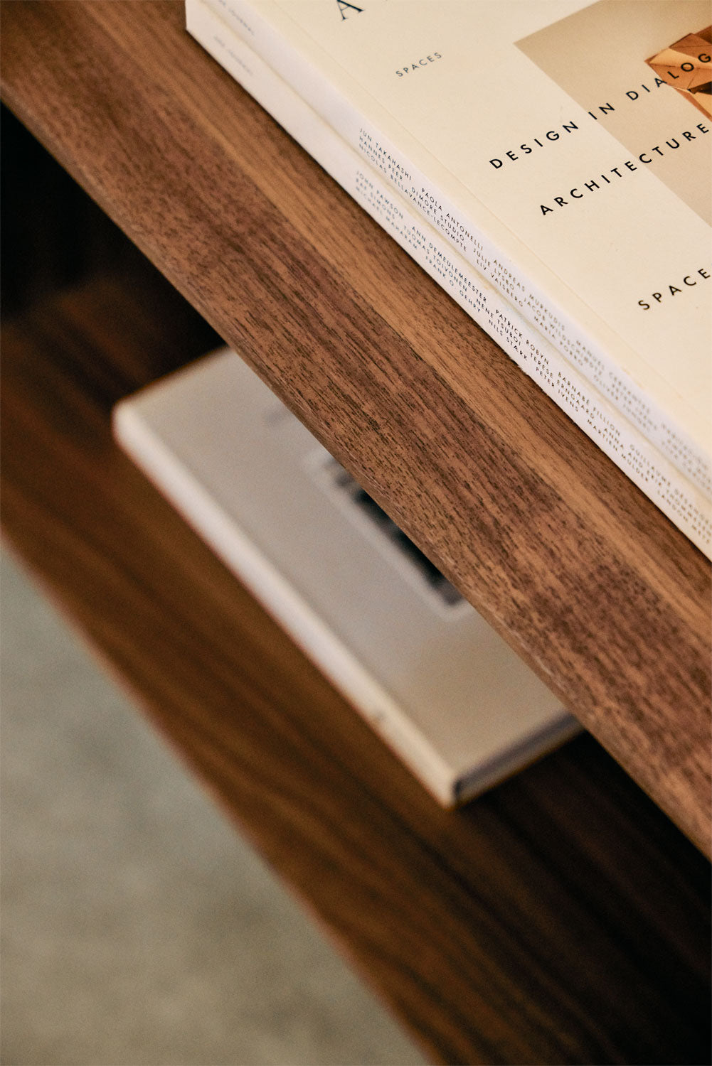 TV cabinet FENUORA, dark walnut