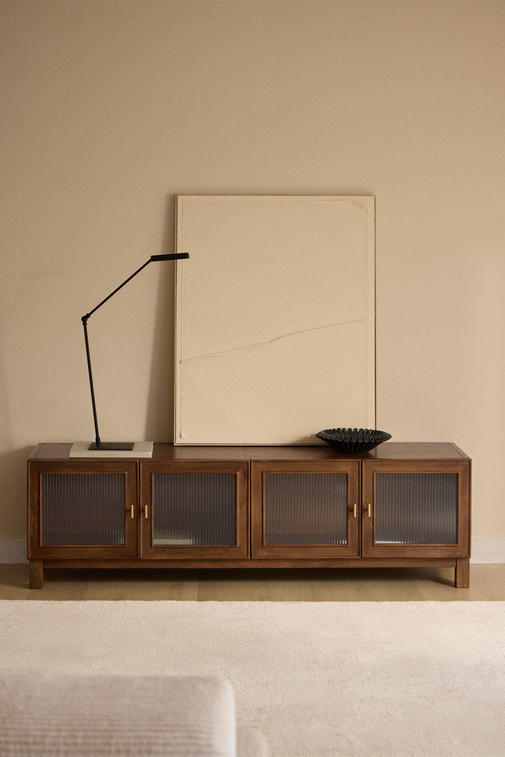 TV skapītis IVANA, 170x45 cm, zelta
