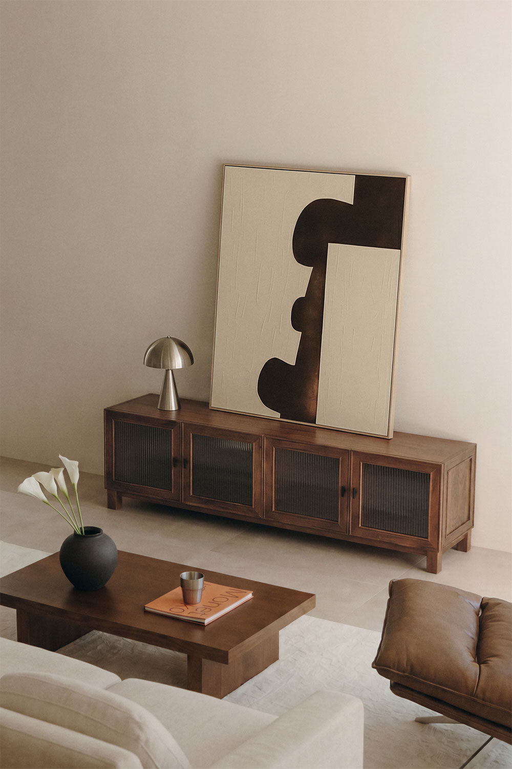 TV spintelė IVANA, 170x45 cm, juodas