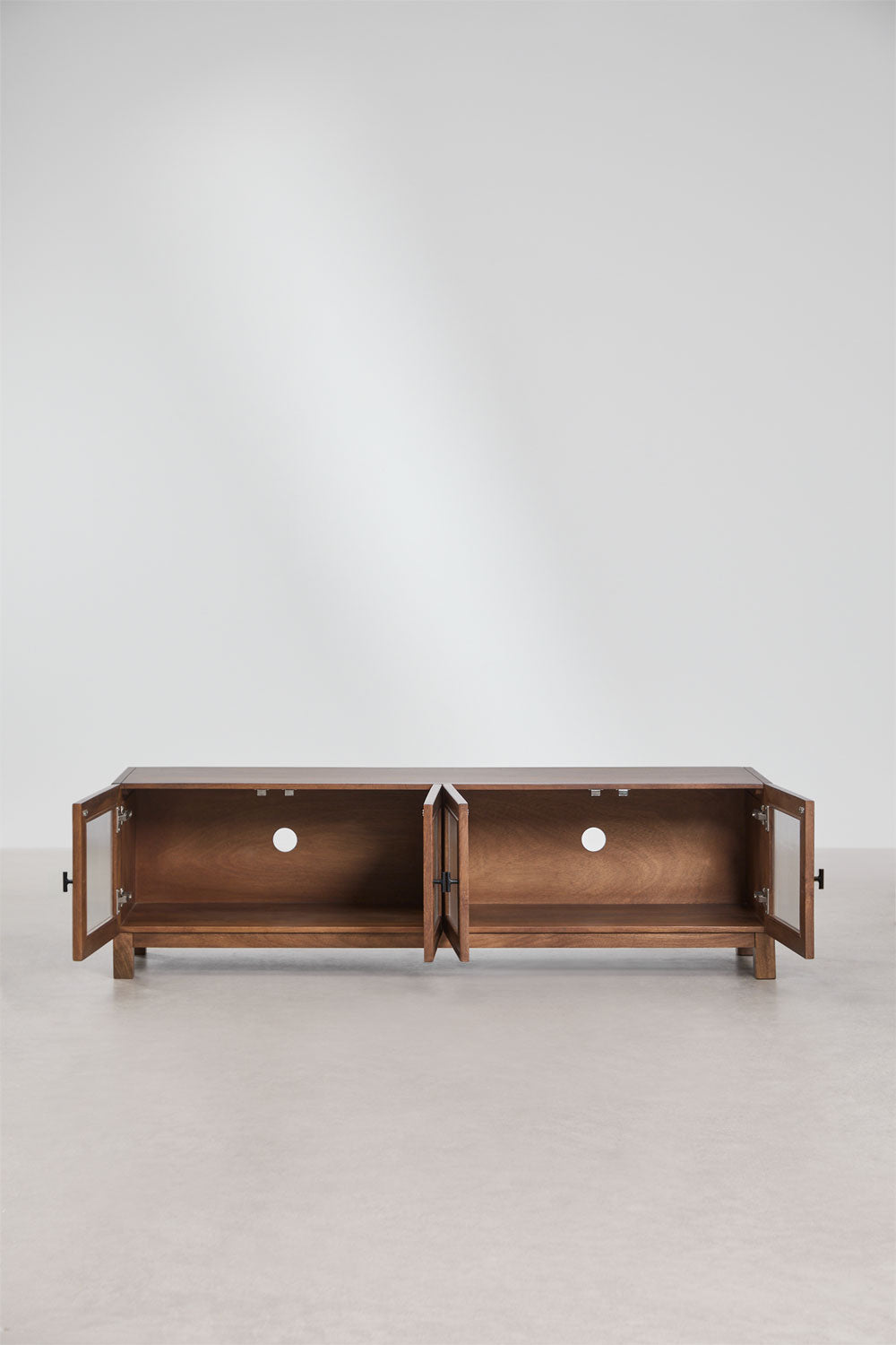 TV spintelė IVANA, 170x45 cm, juodas