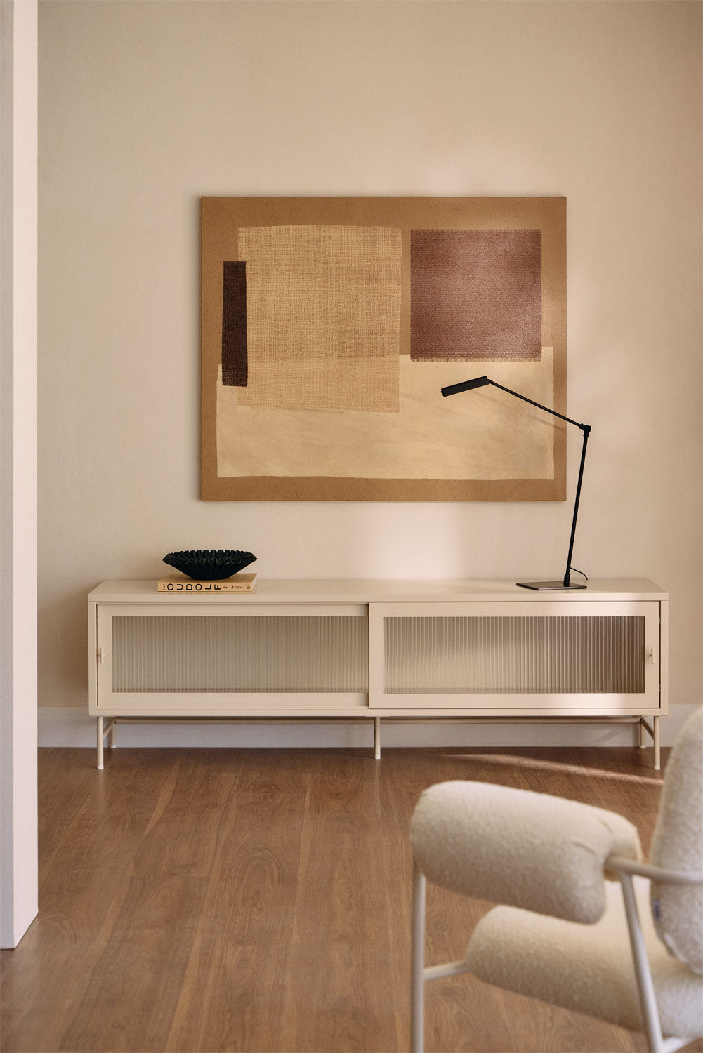 TV cabinet PAOLINE, acacia wood