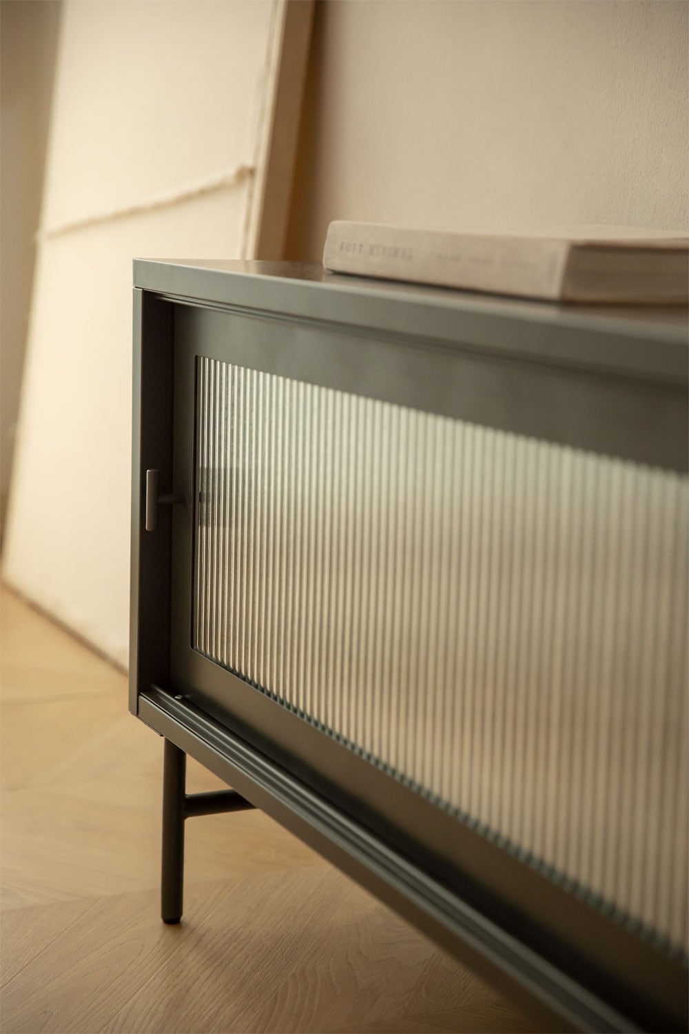 TV cabinet PAOLINE, acacia wood