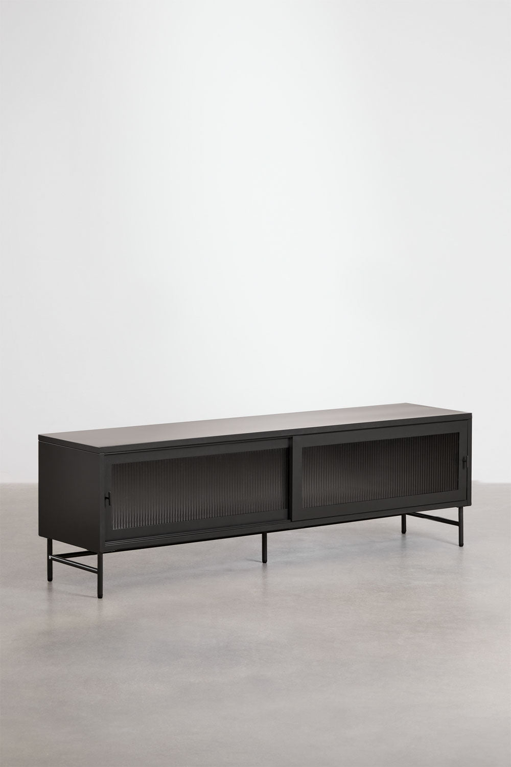 TV cabinet PAOLINE, acacia wood