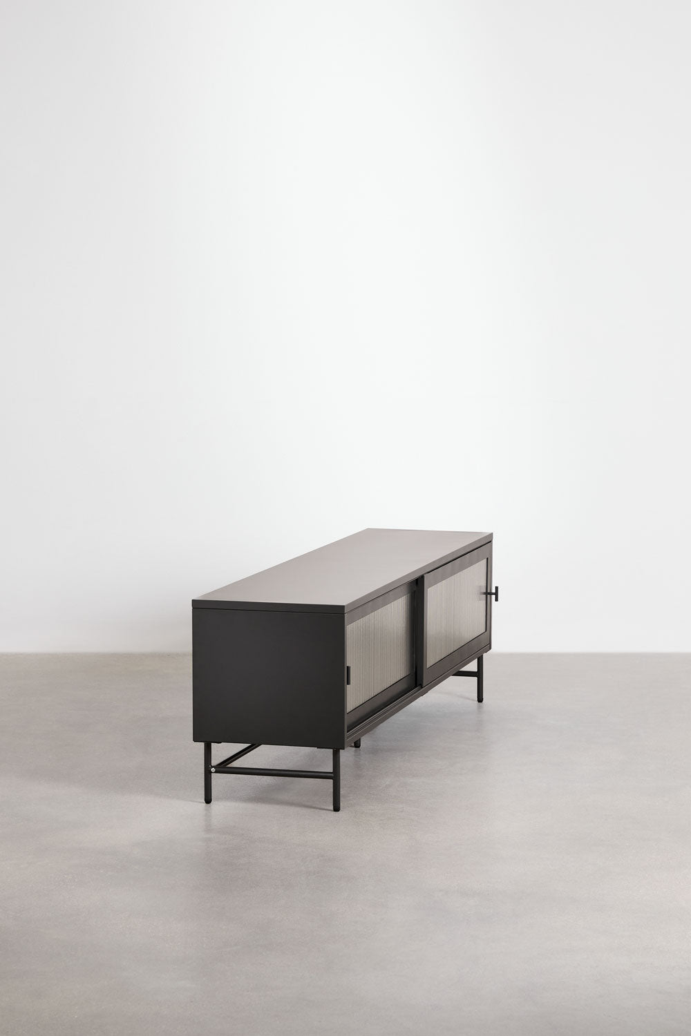 TV cabinet PAOLINE, acacia wood
