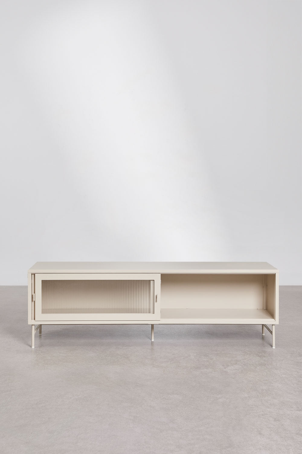 TV cabinet PAOLINE, acacia wood