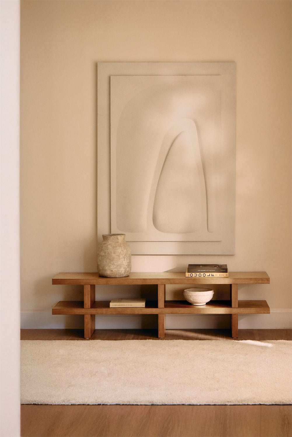TV spintelė RIVAARA 150x35 cm, MDF