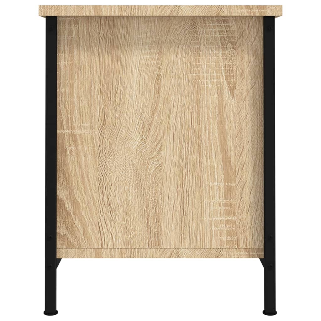 TV spintelė su durelėmis, ąžuolo, 60x35x45cm, mediena - Namų Idėja