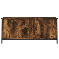 TV spintelė su durelėmis, dūminio ąžuolo, 102x35x45cm, mediena - Namų Idėja