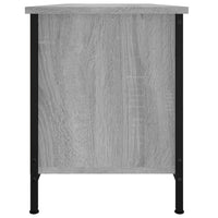 TV spintelė su durelėmis, pilka ąžuolo, 102x35x45cm, mediena - Namų Idėja