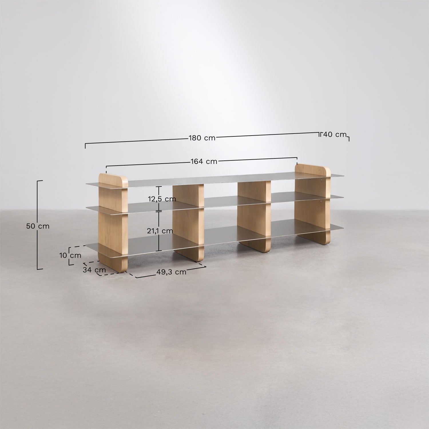 TV spintelė TALIA, 180x40 cm