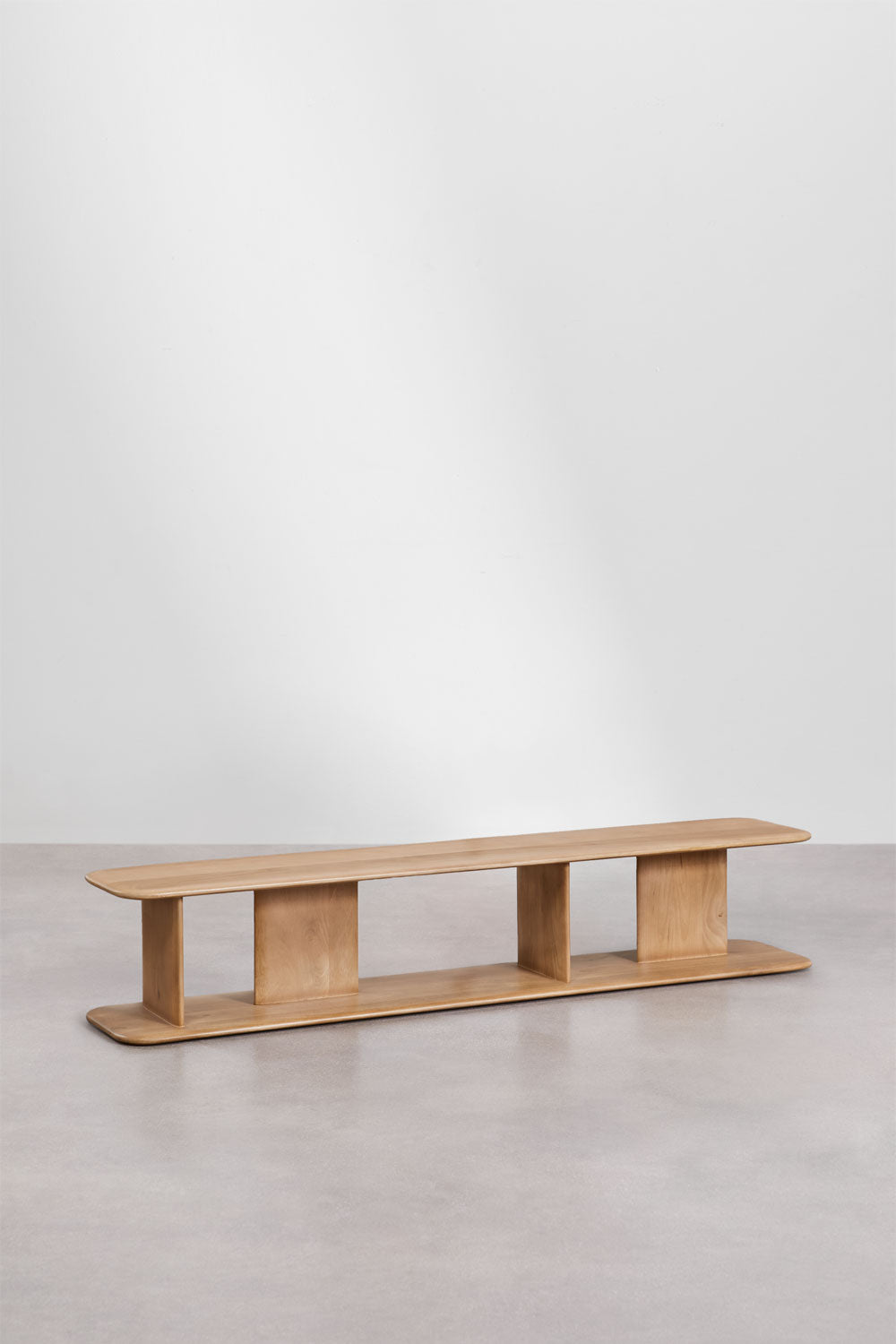 TV cabinet ZENEERO 180 cm, mango wood