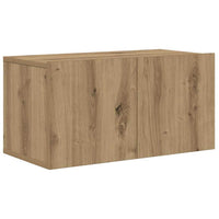 TV spintelių komplektas 4 pcs artisano ąžuolo 80 x 30 x 30 cm - Namų Idėja