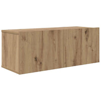 TV spintelių komplektas 6 pcs artisano ąžuolo 60 x 30 x 35 cm - Namų Idėja