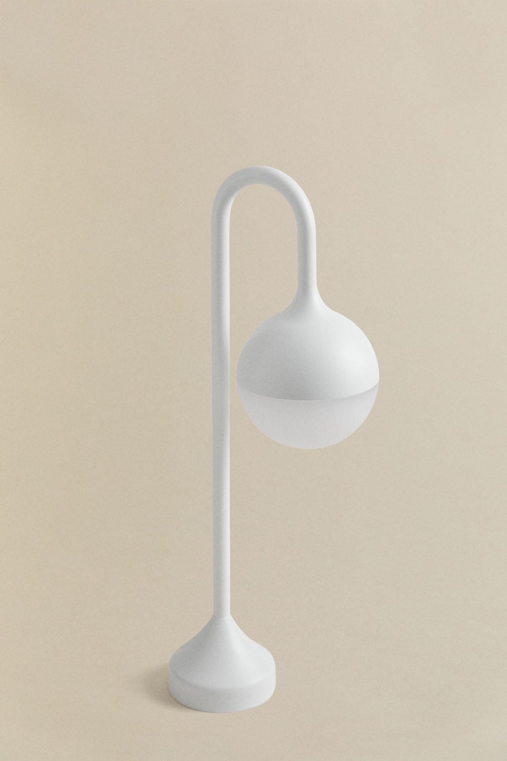 Āra LED lampa UVERON, alumīnijs, balta