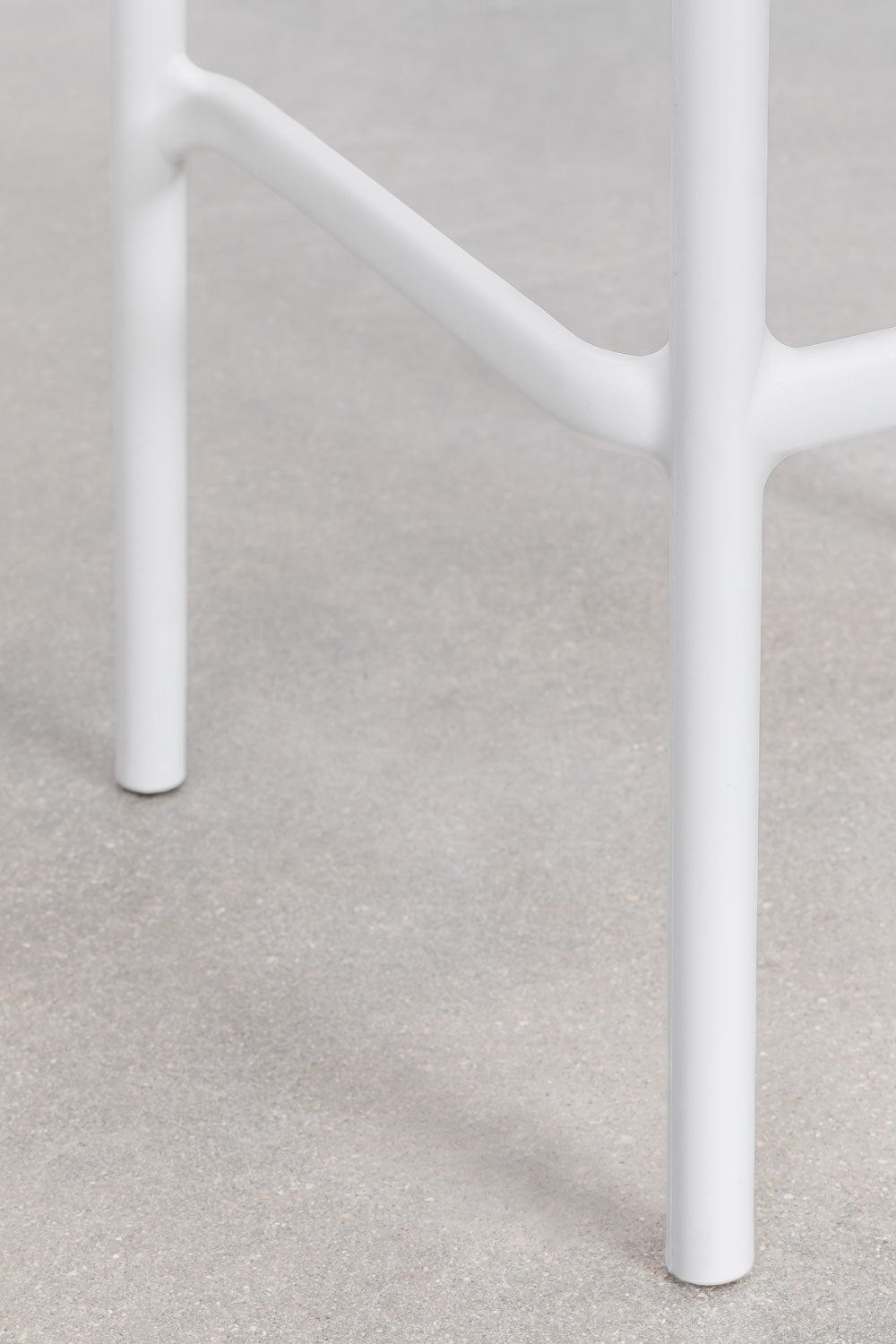 WENDELL Outdoor High Chair, white, 75 cm