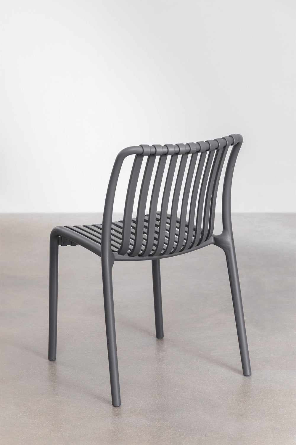 Outdoor chair WENDELL, graphite grey