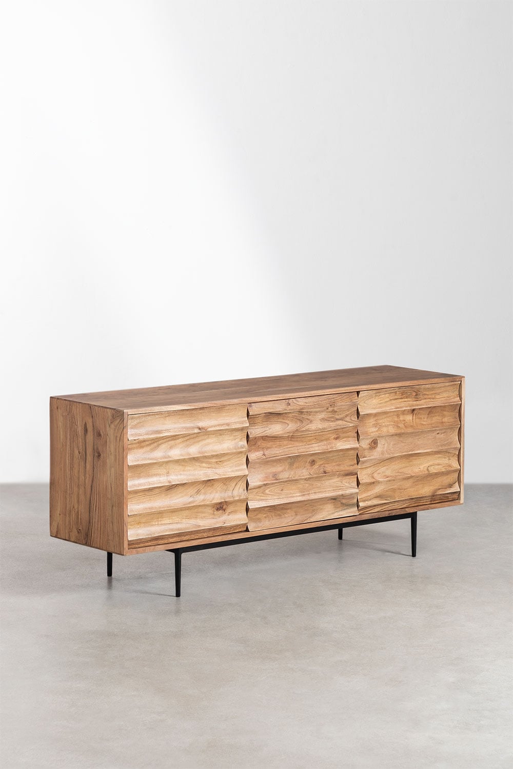 TV stand PVAMEA, acacia wood