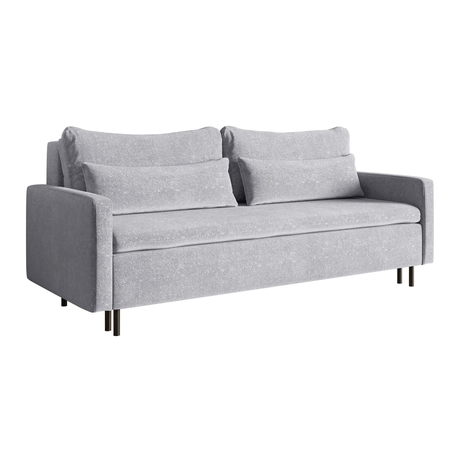 Sofa-lova UMPRO, šviesiai pilka
