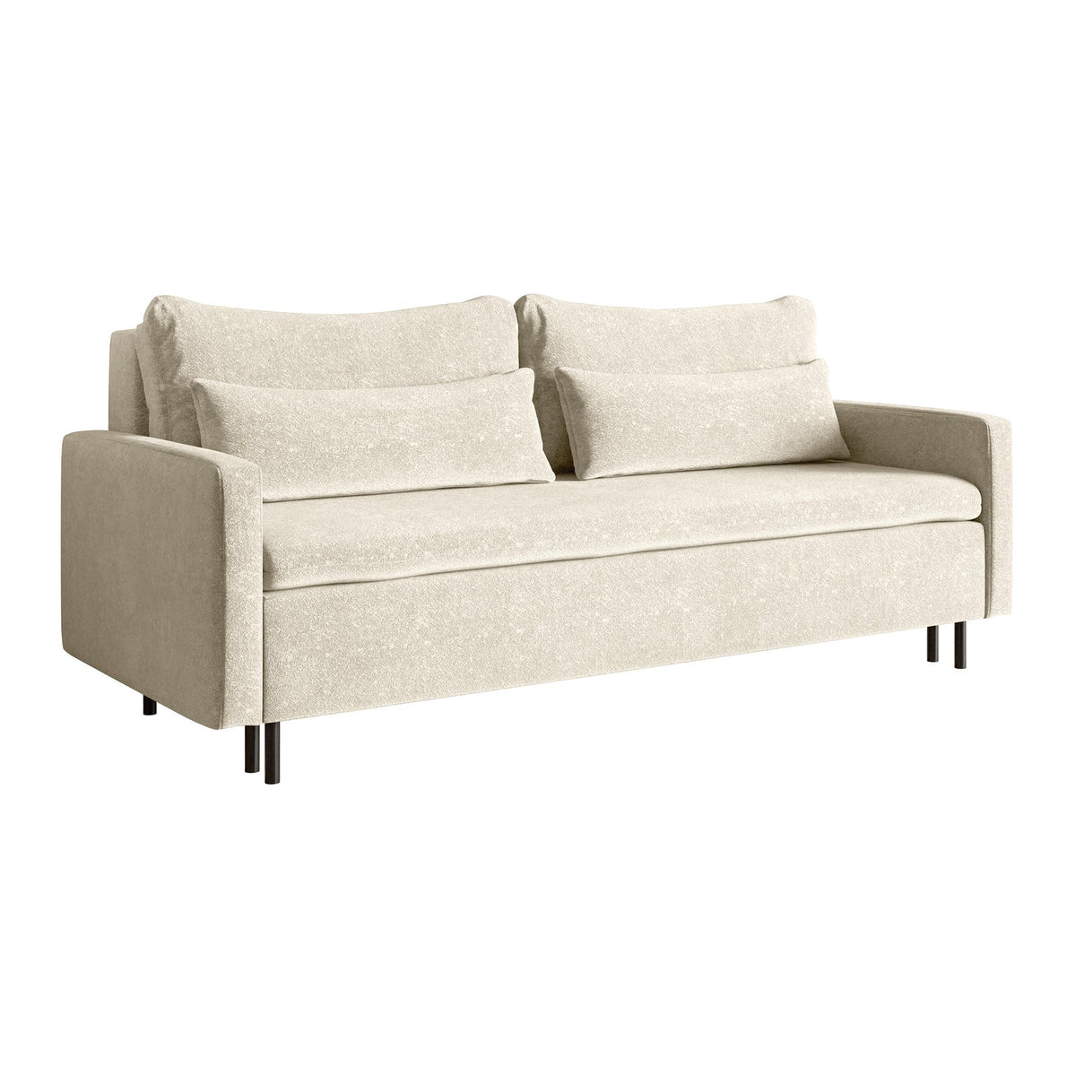 Sofa-lova EDENA, kreminė – karkaso detalė