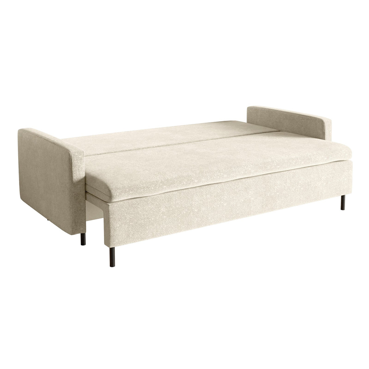 Sofa-lova EDENA, kreminė – sėdynės vaizdas