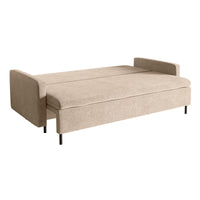 Sofa-lova EDENA, smėlinė bendrame plane