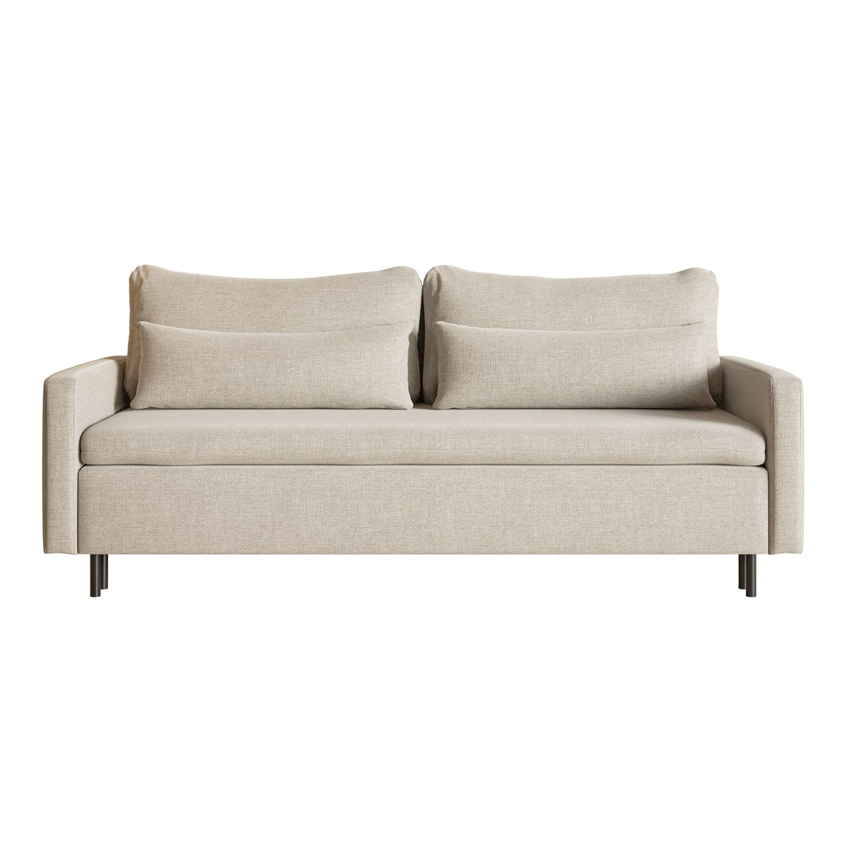 Sofa-lova EDENA, šviesiai smėlinė, Wind