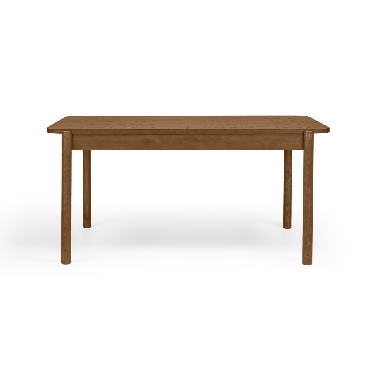 Extendable dining table GARNET, brown, 160-200 cm