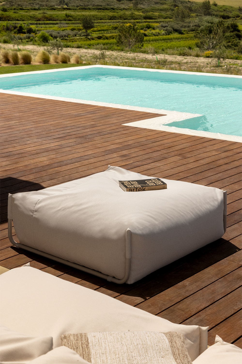 Pouf PORTANO, cream
