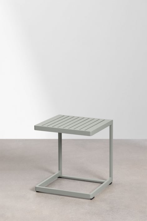 Stačiakampis lauko pufas VELVA 110x65 cm, žalias