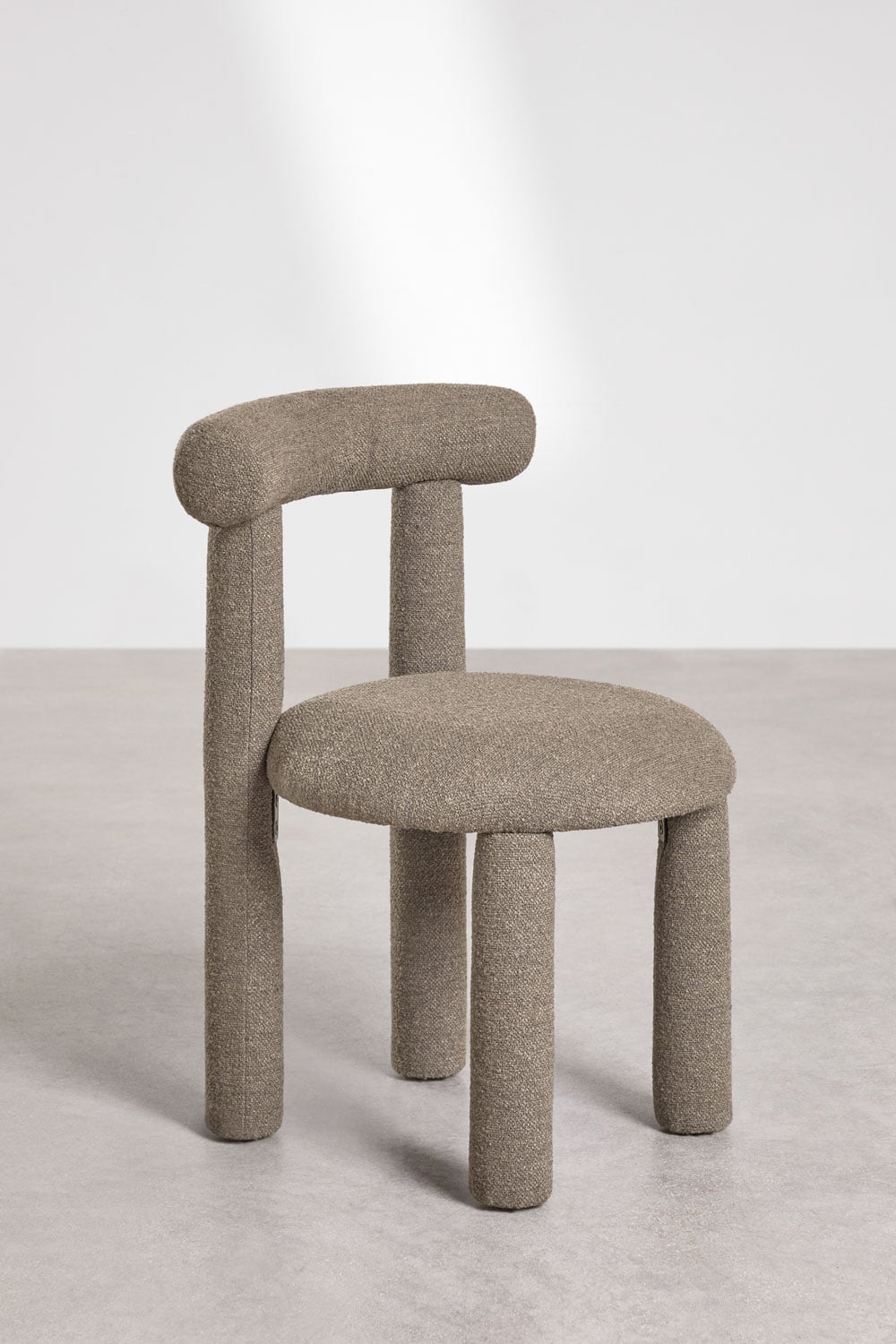 Dining chair NOVOORO, bouclé