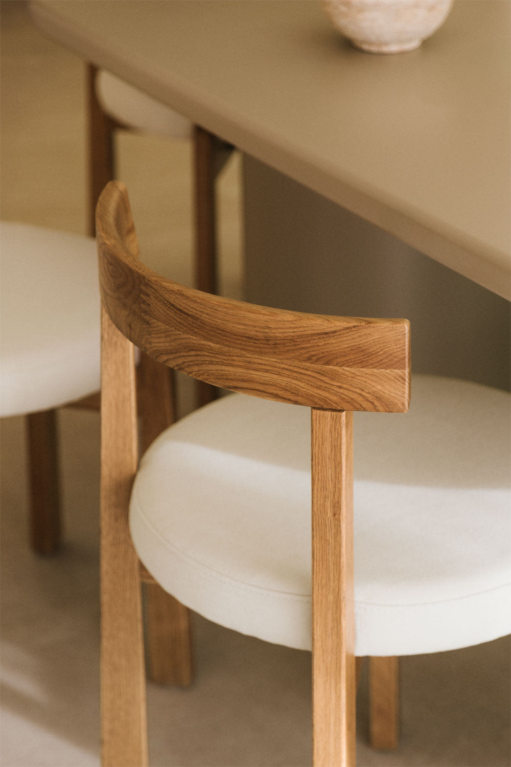 VELUURA dining chair, oak