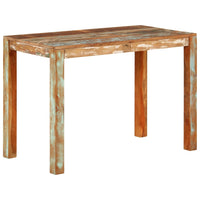 Valgomojo stalas, 110x55x76cm, perdirbtos medienos masyvas - Namų Idėja