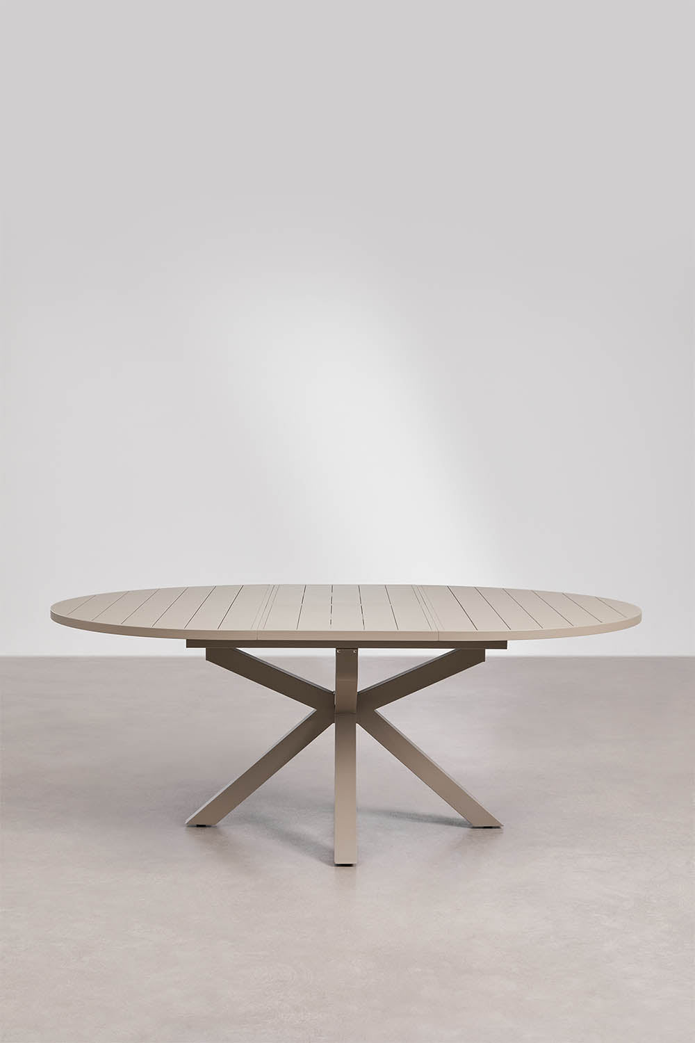 Ēdamgalds BRONA, pagarināms, 145-200x145 cm, mokas brūns