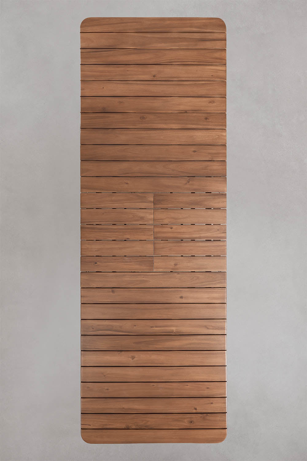 Valgomojo stalas DAIVA, pratęsiamas, 250-310x105 cm, tamsus
