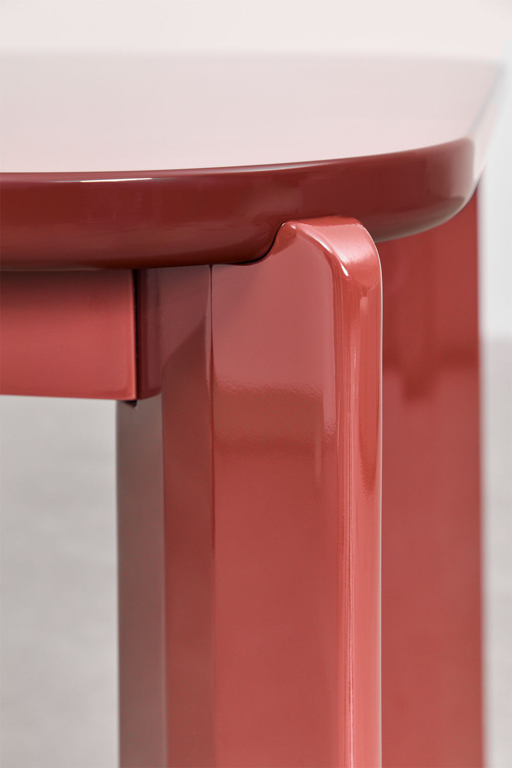 GINERIA dining table 200x100 cm, wine red