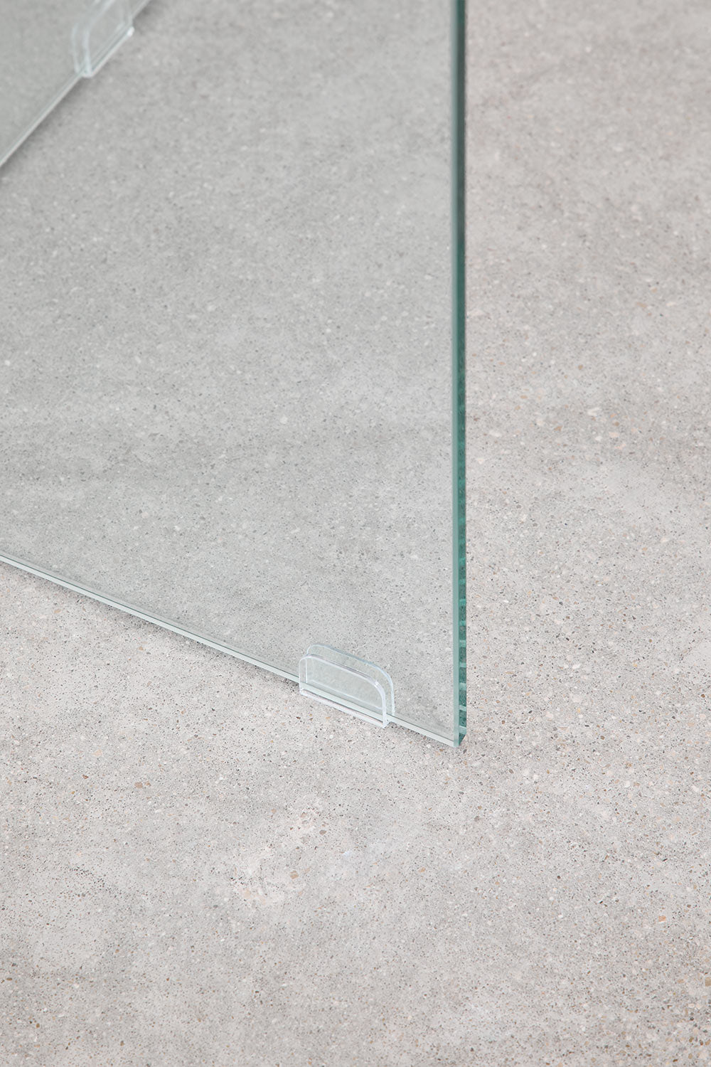 PURY stikla pusdienu galds, 180x90 cm