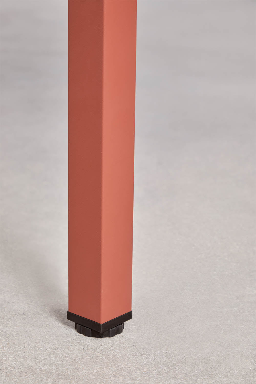 Ēdamgalds MARTYNA, 210x100 cm, alumīnijs, terakota