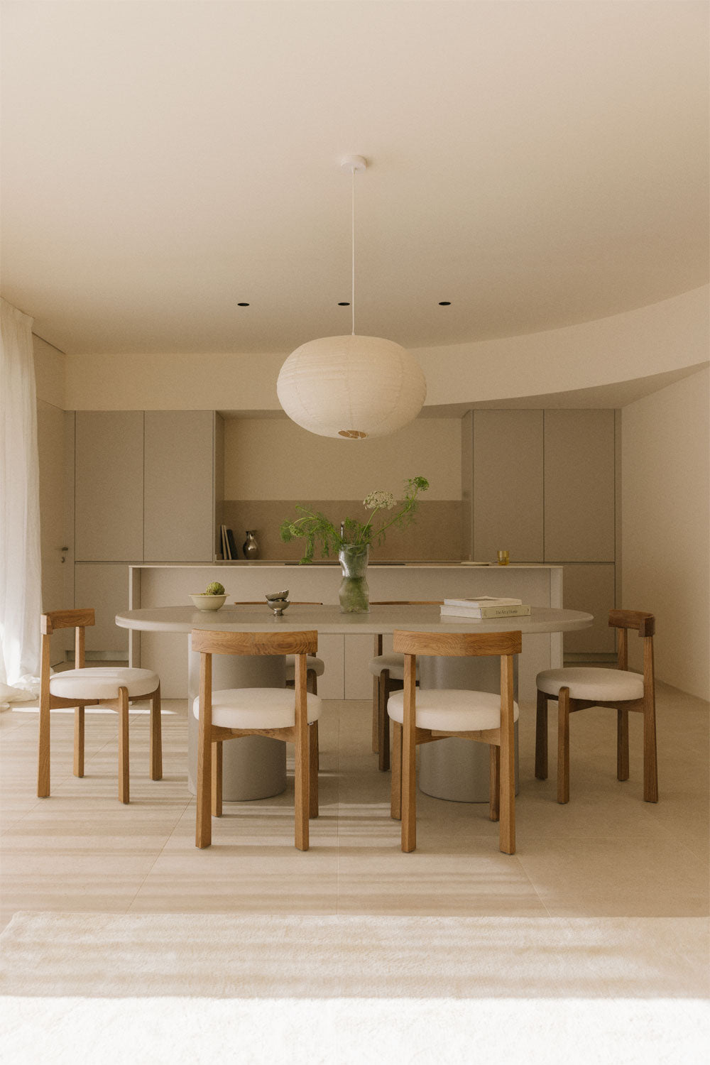 Valgomojo stalas MIROENA 200x100 cm, MDF