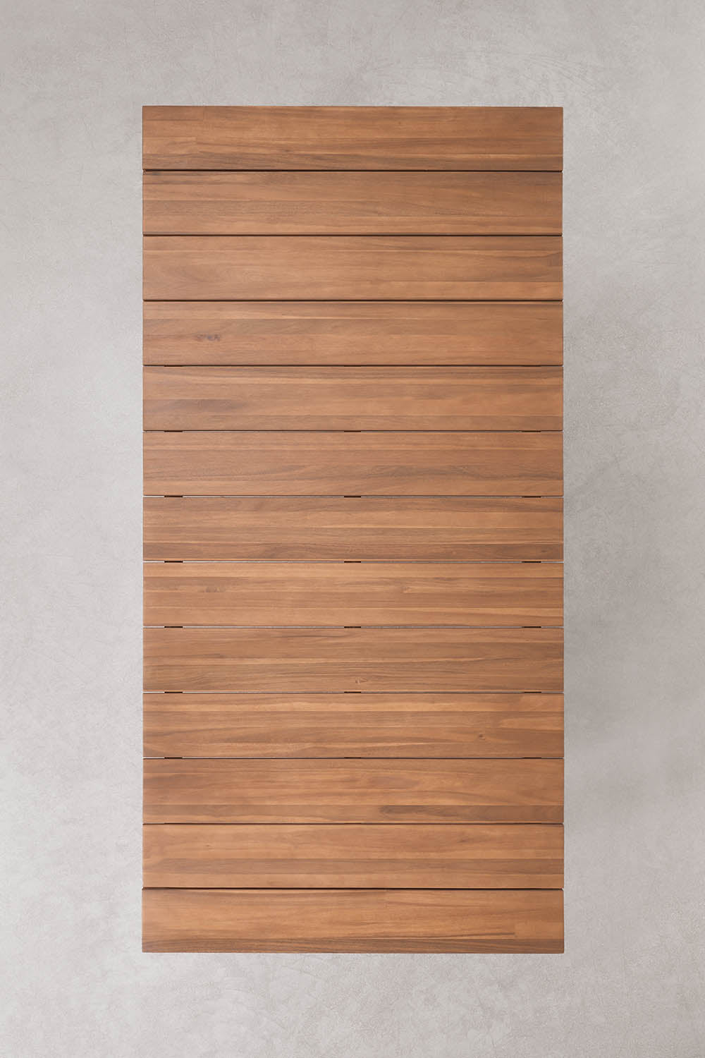 Valgomojo stalas MIROSLAVA, stačiakampis, 220x100 cm, tamsus akacijos