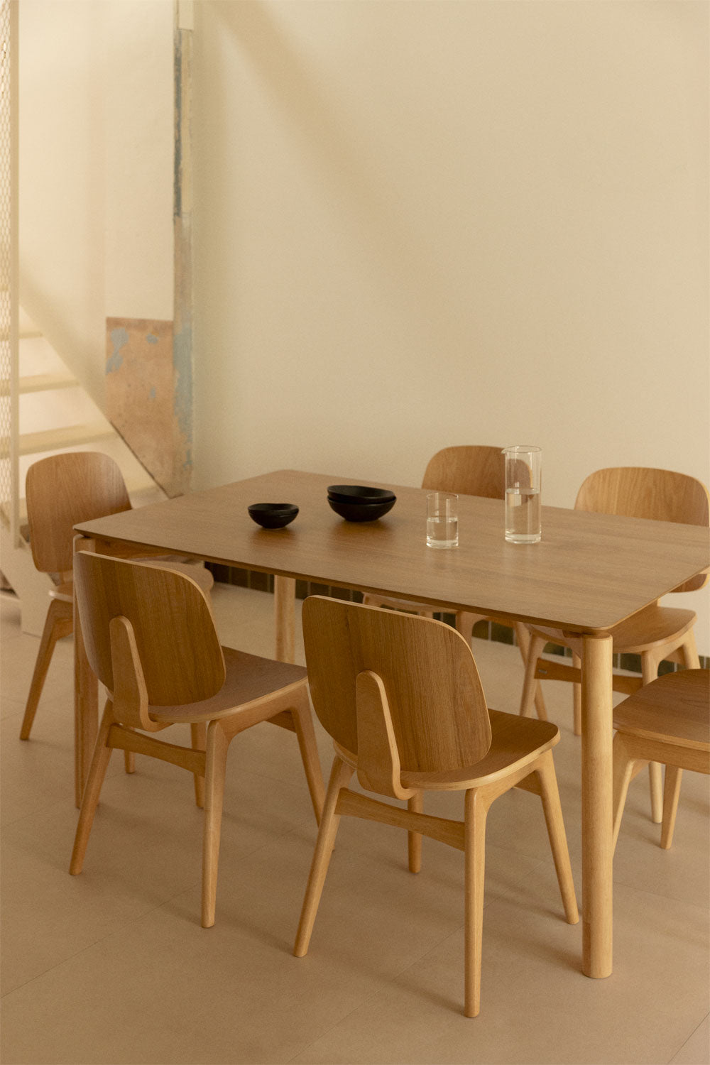 Dining table MODEL, 200x100 cm, oak color