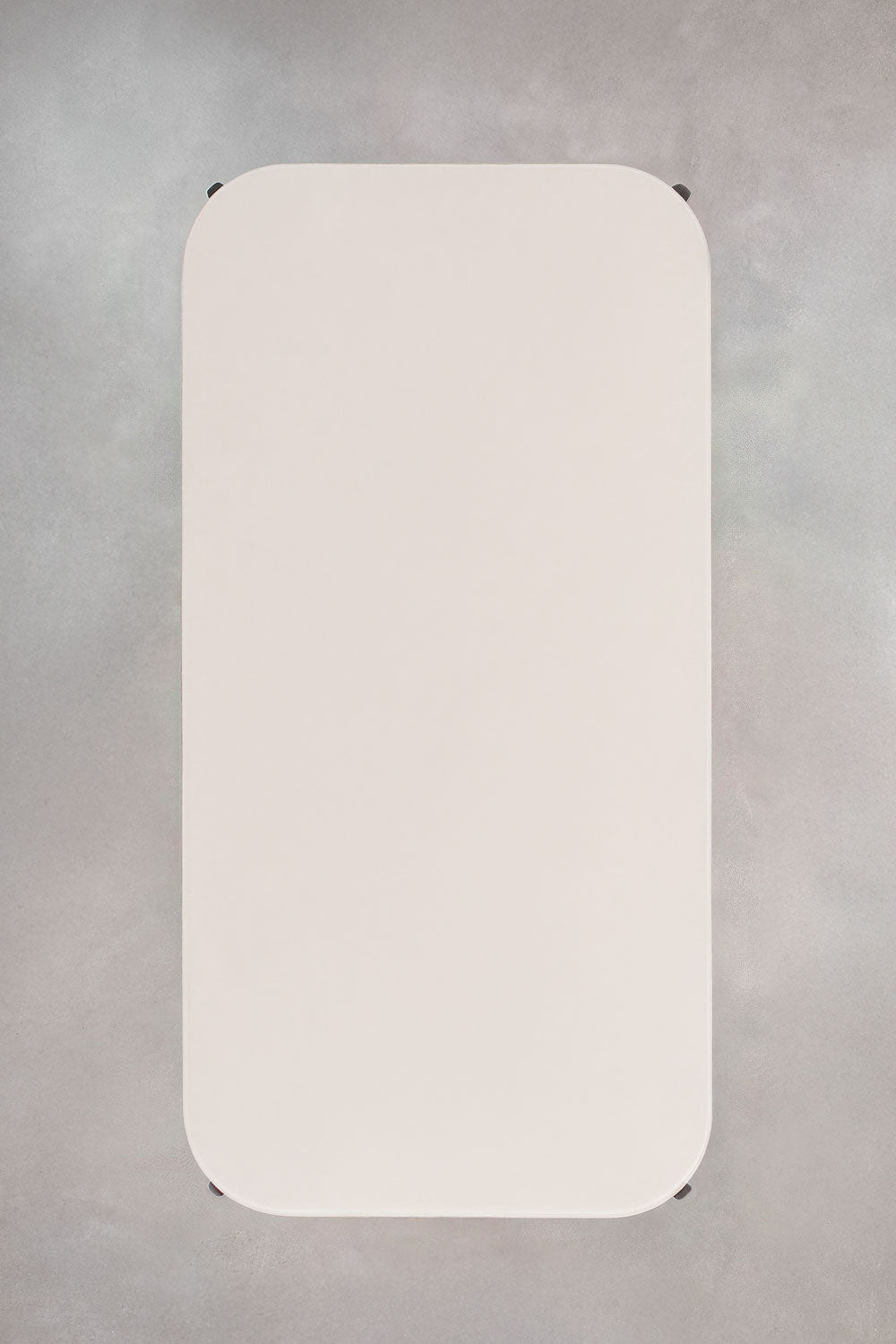 Valgomojo stalas NYLA, stačiakampis, 200x100 cm, stiklas