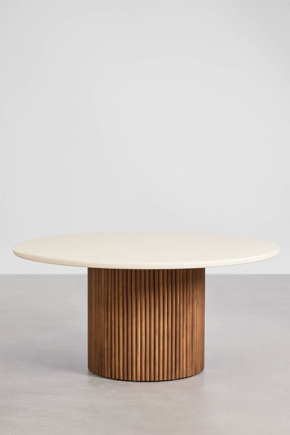 Ēdamgalds SYLVIA, apaļš, Ø120 cm, cements (2)