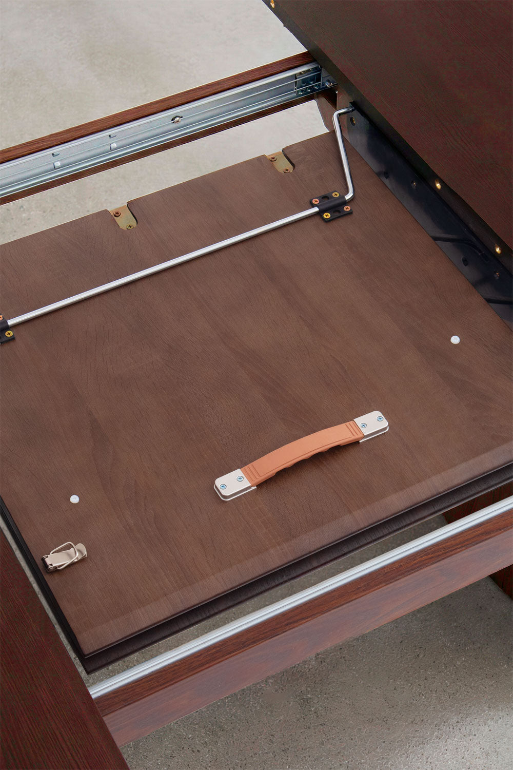 Ēdamgalds TERIURA 220–280x110 cm, MDF
