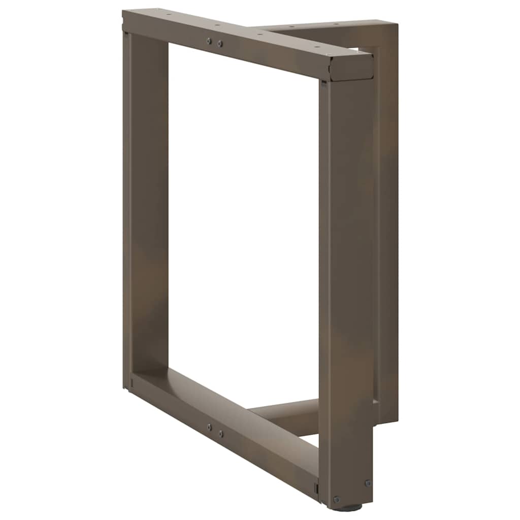 Valgomojo stalo kojelės, 2 vnt., juodos, 70x35x(72 - 73) cm, plienas - Namų Idėja
