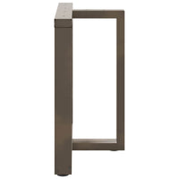 Valgomojo stalo kojelės, 2 vnt., juodos, 80x35x(72 - 73) cm, plienas - Namų Idėja