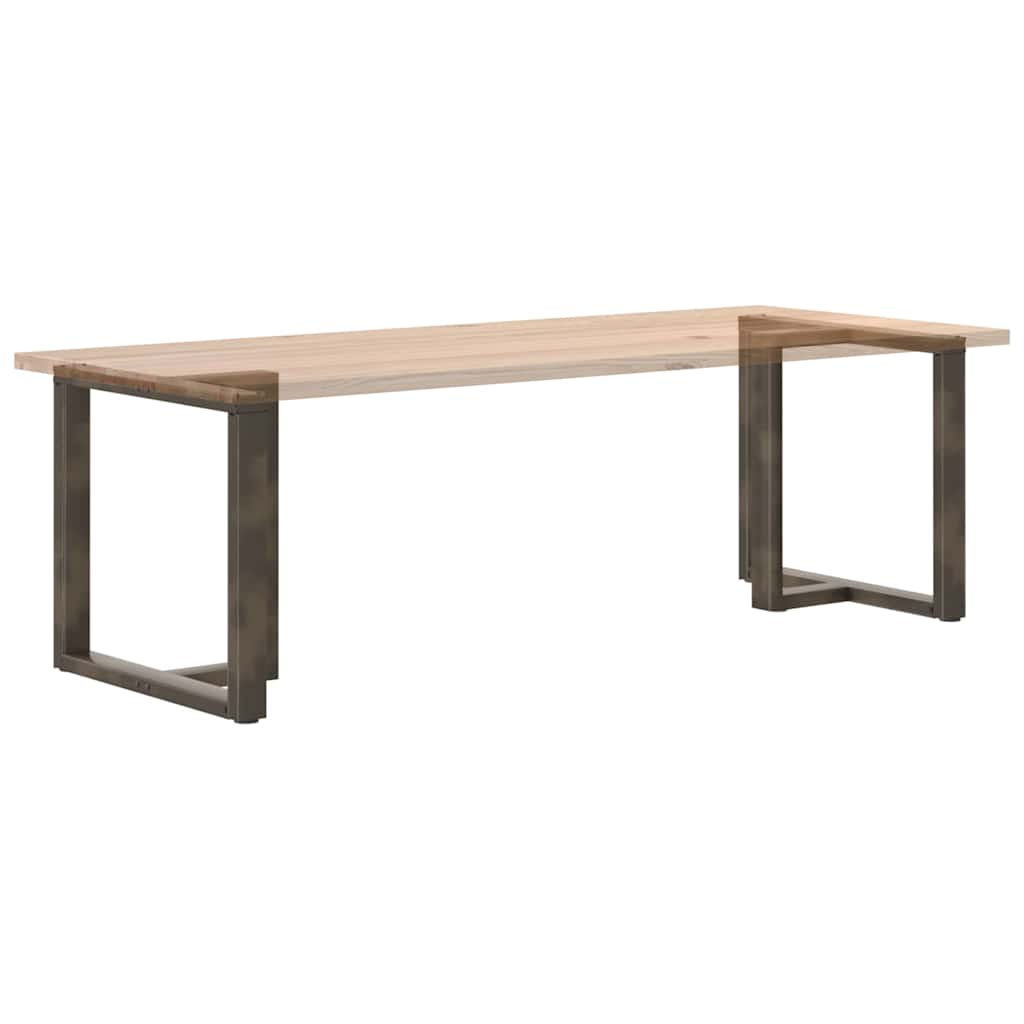 Valgomojo stalo kojelės, 2 vnt., juodos, 80x35x(72 - 73) cm, plienas - Namų Idėja