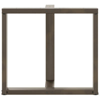 Valgomojo stalo kojelės, 2 vnt., juodos, 80x35x(72 - 73) cm, plienas - Namų Idėja
